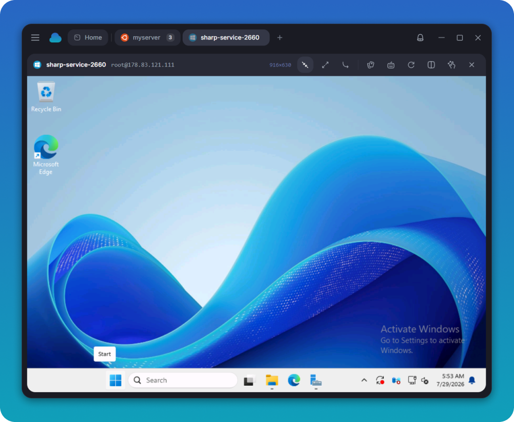 Windows RDP